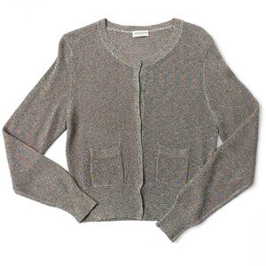 Dries Van Noten Lurex Cardigan, Size M